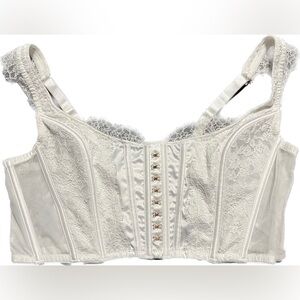 Victoria’s Secret sexy white corset size large EUC